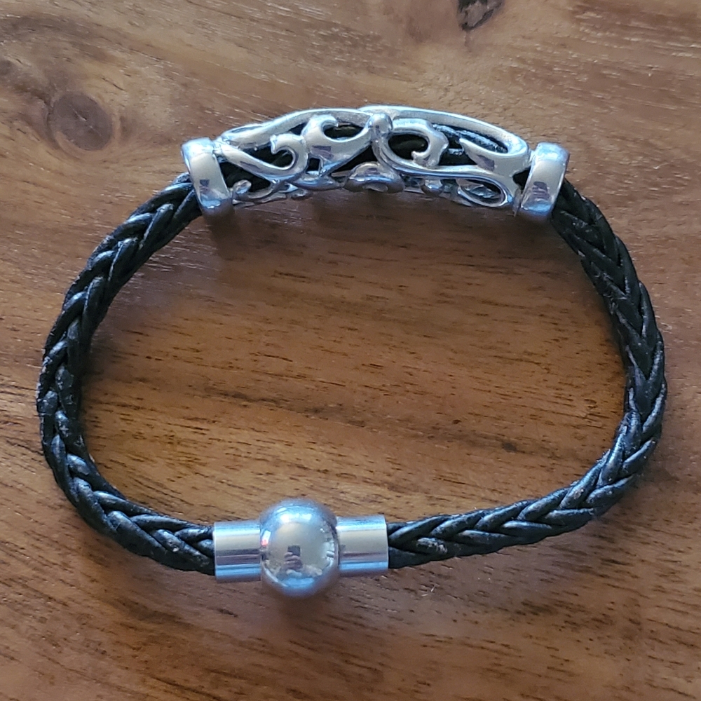 Black Braided Bracelet